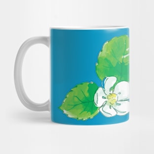 leaves flowers Mug